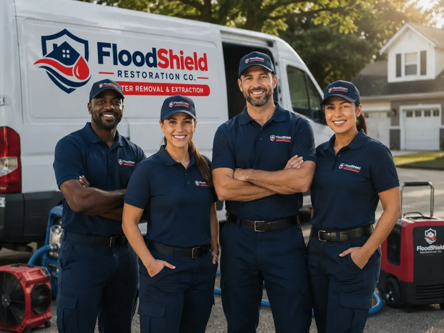 Flood Damage Restoration company in North Hampton, OH